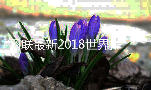 羽联最新2018世界排名 男单第一桃田贤斗林丹排第13