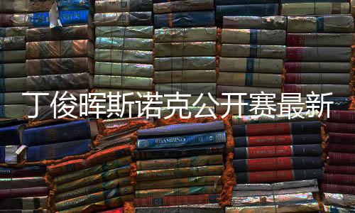 丁俊晖斯诺克公开赛最新消息 4