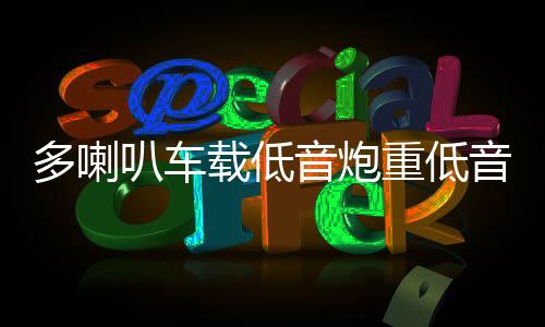 多喇叭车载低音炮重低音12V汽车音响24V货车低音炮家用音箱220V