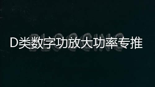 D类数字功放大功率专推单音圈双音圈10寸12寸喇叭无源低音炮功放